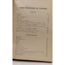 Les Codes et les Lois Spéciales les Plus Usuelles en Belgique