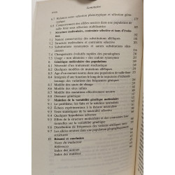 La Théorie neutraliste de l'évolution: - PREFACE - TRADUIT DE...