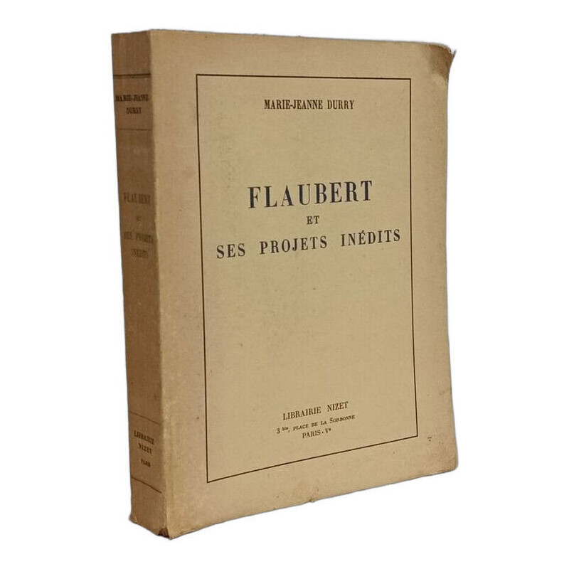 Flaubert et ses projets inédits