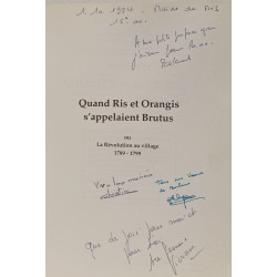 Quand Ris et Orangis s'appelaient Brutus - ou la Révolution au...
