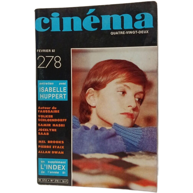 Cinéma QUATRE-VINGT-DEUX - Fevrier 1982 - N°278