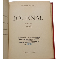Journal - TOME IV 1928