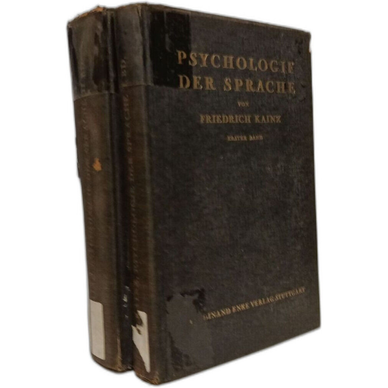 Psychologie der Sprache - TOME I et II