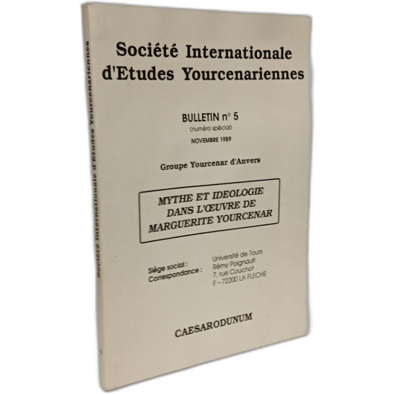 Société Internationale d'Etudes Yourcenariennes BULLETIN n° 5...