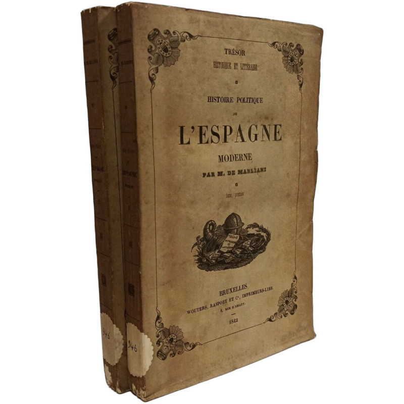L'Espagne moderne - TOME PREMIER et SECOND