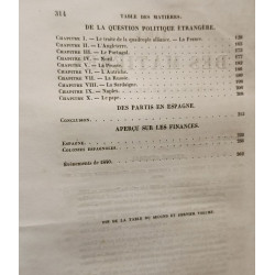 L'Espagne moderne - TOME PREMIER et SECOND