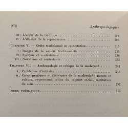 Anthropologiques
