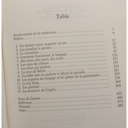 L'instinct du langage