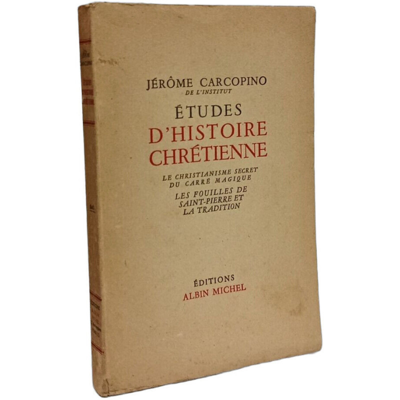 Études d'histoire chrétienne