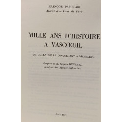 Mille ans d'histoire à Vasœuil