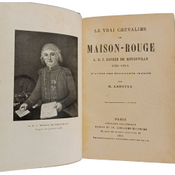 Le Vrai Chevalier de Maison-Rouge