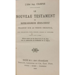 Le Nouveau Testament de Notre-Seigneur Jésus-Christ