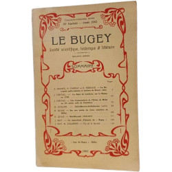 Le Bugey - Societe scientifique historique et litteraire N°50