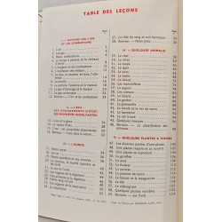 Leçons de choses