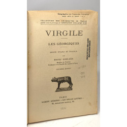Virgile - Les géorgiques / collection des universités de France