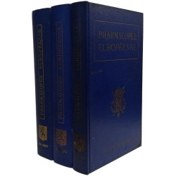 Pharmacopée Européenne - VOLUMES I (1969) II (1974) III (1977)