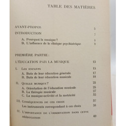 Musique et rééducation : Expériences de thérapie musicale avec des...