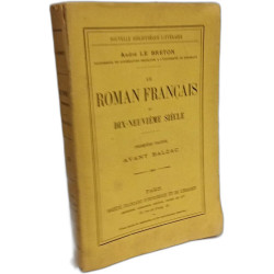 Le Roman Français au Dix-Neuvième Siècle