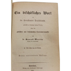 Ein bischöfliches Wort an die Protestanten Deutschlands zunächst...