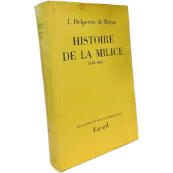 Histoire de la milice 1918-1945