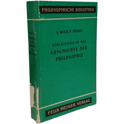 Einleitung in die Geschichte der Philosophie