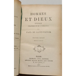 Hommes et Dieux. Etudes d'histoire et de Littérature - 8e édition