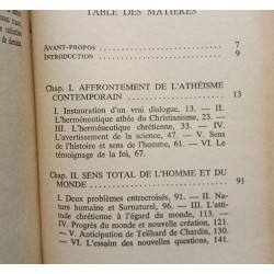 Athéisme et sens de l'homme