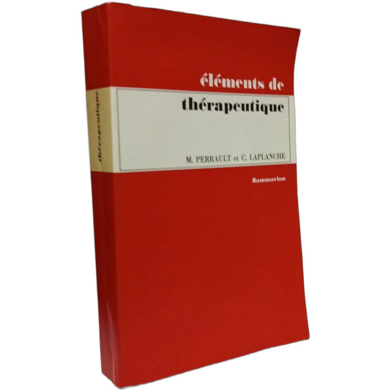 Eléments de thérapeutique