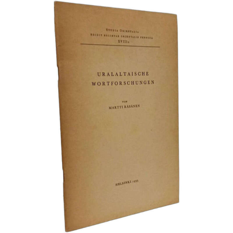 Uralaltaische Wortforschungen - studia orientalia XVIII:3