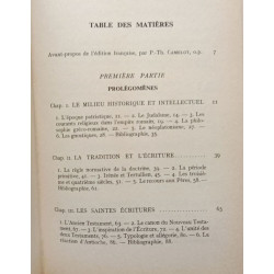 Initiation à la doctrine des Pères de l'Église