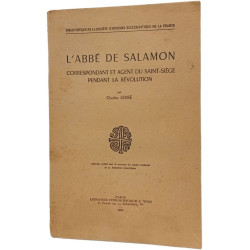 L'abbé de Salamon correspondant et agent du Saint-Siège pendant la...