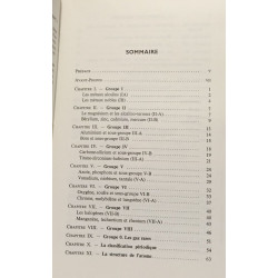 La classification périodique des éléments chimiques
