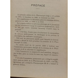 Pharmacopée Belge IV - 1930 - 4e éd