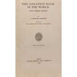 The Greatest Book in the World and Other Papers
