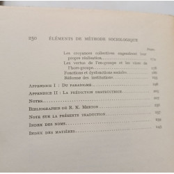 Éléments de méthode sociologique