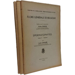 Flore générale de Belgique. Spermatophytes. Volume II - Fascicules...
