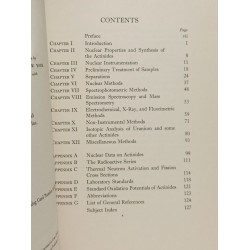 Analytical Chemistry of the Actinide Elements