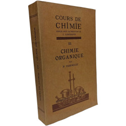 Cours de chimie III. Chimie organique