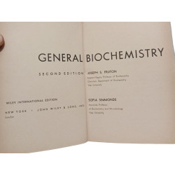 General Biochemistry