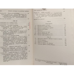 Méthodes statistiques en psychologie appliquée - TOME I II III