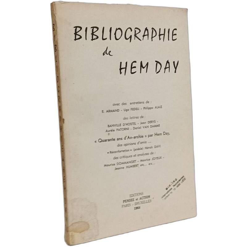Bibliographie de Hem Day