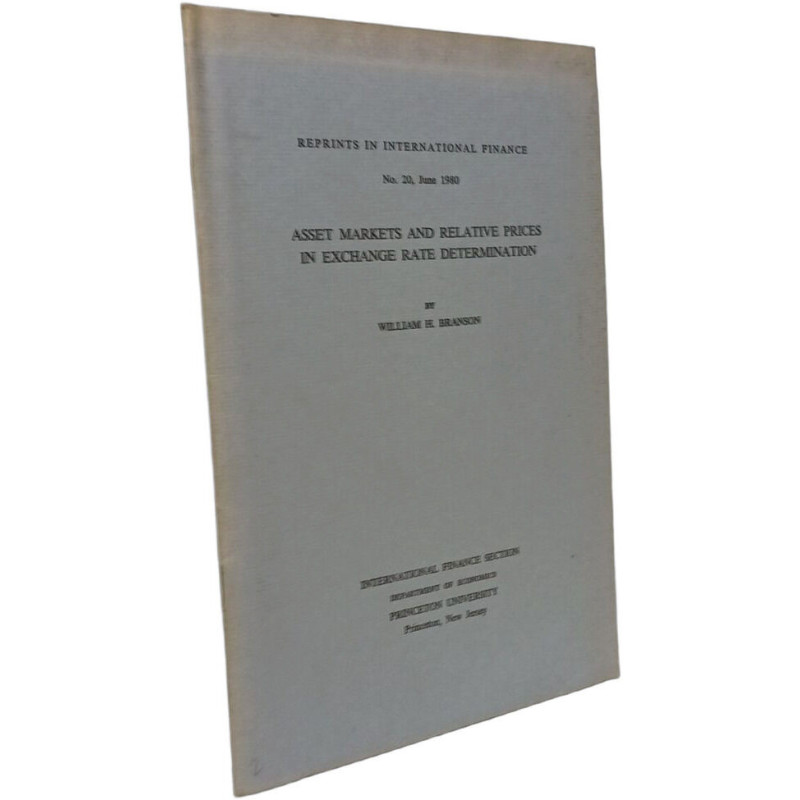 Asset Markets and Relative Prices in Exchange Rate Determination