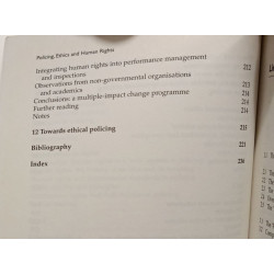 Policing Ethics and Human Rights (Policing and Society Series)