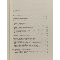 Coalition Theories and Cabinet Formations