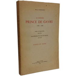 Le dernier prince de Gavre - 1759-1832
