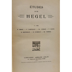 Études sur Hegel