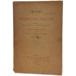 Œuvres de François Villon
