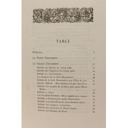 Œuvres de François Villon