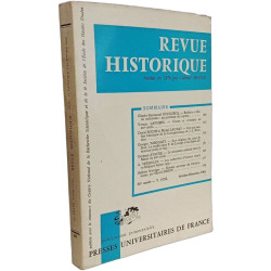 Revue Historique fasc. II Octobre-Décembre 1968 - 92e année TOME CCXI