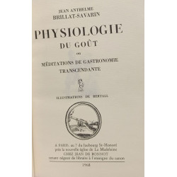 Physiologie du goût ou Méditations de gastronomie transcendante